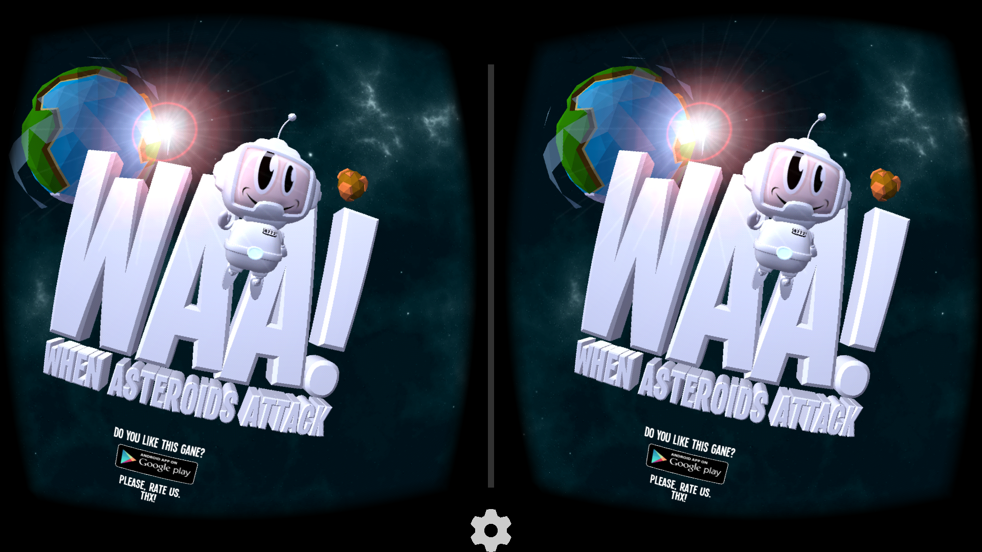 WAA! VR / When Asteroids attack!